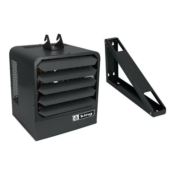 Kb Unit Htr 208V 5Kw 1-3 Ph W/Sp Stat & Brkt, King Electric, Mfr#: KB2005-3MP-T-B2